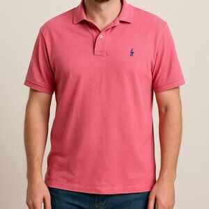 Polo Ralph Lauren Mens Pink Custom Fit Shirt Size: XL